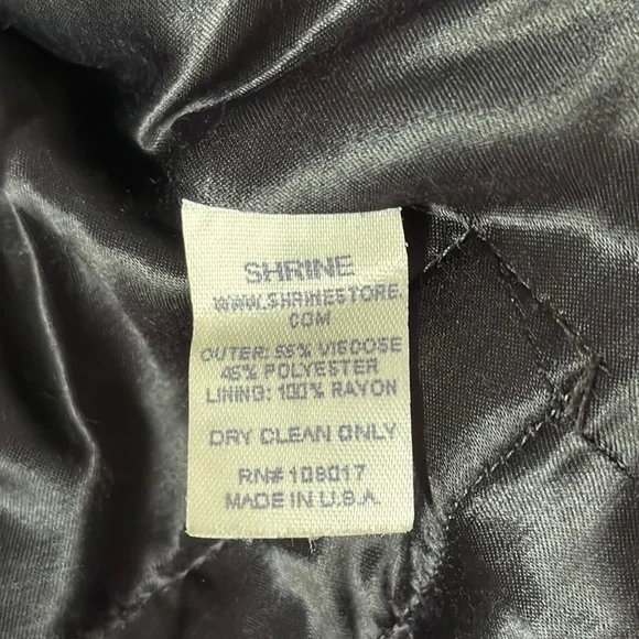 Shrine Aristocrat Vest Steampunk Gothic Tapestry Vest Men’s XL - Picture 7 of 12